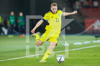 2021-11-14 - Dejan Kulusevski of Sweden during the FIFA World Cup 2022, Qualifiers Group B football match between Spain and Sweden on November 14, 2021 at La Cartuja stadium in Sevilla, Spain - FIFA WORLD CUP 2022, QUALIFIERS GROUP B - SPAIN VS SWEDEN - FIFA WORLD CUP - SOCCER