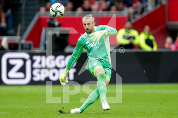 03/10/2021 - Remko Pasveer of Ajax during the Netherlands championship, Eredivisie football match between Ajax and FC Utrecht on October 3, 2021 at the Johan Cruijff ArenA in Amsterdam, Netherlands - AJAX AND FC UTRECHT - NETHERLANDS EREDIVISIE - CALCIO
