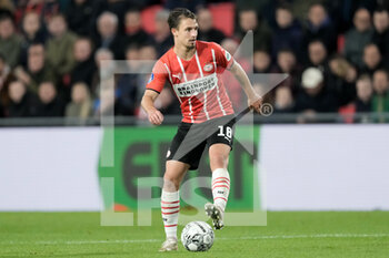 2021-10-03 - Olivier Boscagli of PSV during the Netherlands championship, Eredivisie football match between PSV and Sparta Rotterdam on October 3, 2021 at Philips Stadion in Eindhoven, Netherlands - PSV VS SPARTA ROTTERDAM - NETHERLANDS EREDIVISIE - SOCCER