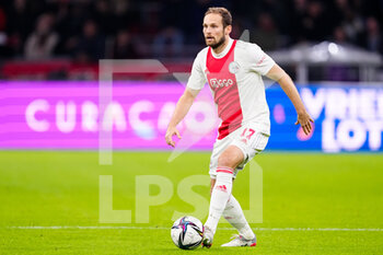 2021-11-07 - Daley Blind of Ajax during the Netherlands championship Eredivisie football match between Ajax and Go Ahead Eagles on November 7, 2021 at the Johan Cruijff ArenA in Amsterdam, Netherlands - AJAX VS GO AHEAD EAGLES - NETHERLANDS EREDIVISIE - SOCCER