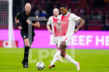 2021-11-07 - Ryan Gravenberch of Ajax during the Netherlands championship Eredivisie football match between Ajax and Go Ahead Eagles on November 7, 2021 at the Johan Cruijff ArenA in Amsterdam, Netherlands - AJAX VS GO AHEAD EAGLES - NETHERLANDS EREDIVISIE - SOCCER