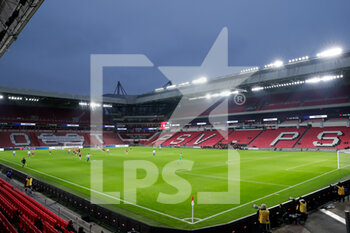 2021-11-20 - General view of an empty Philips Stadion during the Netherlands championship Eredivisie football match between PSV and Vitesse on November 20, 2021 at the Philips Stadion in Eindhoven, Netherlands - PSV VS VITESSE - NETHERLANDS EREDIVISIE - SOCCER