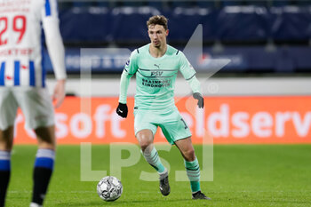 2021-11-28 - Olivier Boscagli of PSV during the Netherlands championship Eredivisie football match between SC Heerenveen and PSV on November 28, 2021 at the Abe Lenstra Stadion in Heerenveen, Netherlands - SC HEERENVEEN VS PSV - NETHERLANDS EREDIVISIE - SOCCER