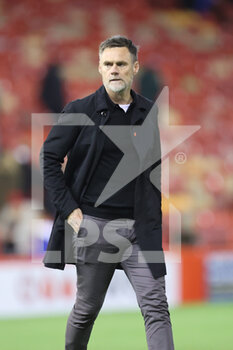 2021-11-06 - Motherwell's Manager Graham Alexander during the Scottish championship Premiership football match between Aberdeen and Motherwell on November 6, 2021 at Pittodrie Stadium in Aberdeen, Scotland - ABERDEEN VS MOTHERWELL - SCOTTISH PREMIERSHIP - SOCCER