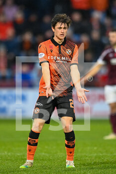 2021-11-06 - Declan Glass of Dundee Utd during the Scottish championship, Premiership football match between Heart of Midlothian and Dundee United on November 6, 2021 at Tynecastle Park in Edinburgh, Scotland - HEART OF MIDLOTHIAN VS DUNDEE UNITED - SCOTTISH PREMIERSHIP - SOCCER