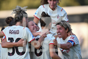 2021-09-04 - team Milan, celebrates after scoring a goal - UC SAMPDORIA VS AC MILAN - ITALIAN SERIE A WOMEN - SOCCER