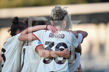 2021-09-04 - team Milan, celebrates after scoring a goal - UC SAMPDORIA VS AC MILAN - ITALIAN SERIE A WOMEN - SOCCER