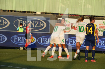 2021-09-04 - celebrates after scoring a goal Sofia Cantore (Sassuolo) - HELLAS VERONA WOMEN VS US SASSUOLO - ITALIAN SERIE A WOMEN - SOCCER