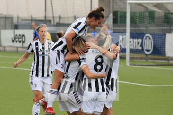 2021-09-25 - Juventus Women celebrates the goal of Cristiana Girelli - JUVENTUS FC VS EMPOLI LADIES - ITALIAN SERIE A WOMEN - SOCCER
