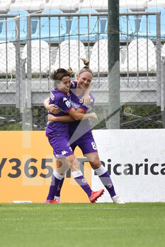 2021-09-26 - Karin Lundin and Daniela Sabatino during the Serie A match between SS Lazio and ACF Fiorentina Femminile at the stadio Mirko Fersini on September 26, 2021 in Formello, Rome, Italy. - LAZIO WOMEN VS ACF FIORENTINA - ITALIAN SERIE A WOMEN - SOCCER