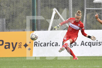 2021-09-26 - Katja Schroffenegger during the Serie A match between SS Lazio and ACF Fiorentina Femminile at the stadio Mirko Fersini on September 26, 2021 in Formello, Rome, Italy. - LAZIO WOMEN VS ACF FIORENTINA - ITALIAN SERIE A WOMEN - SOCCER