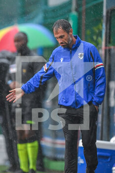 2021-09-26 - Antonio Cincotta (Sampdoria), head coach - UC SAMPDORIA VS CALCIO POMIGLIANO - ITALIAN SERIE A WOMEN - SOCCER