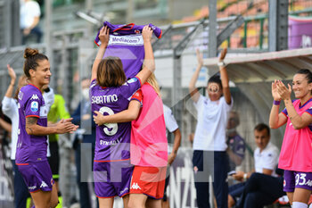 2021-10-02 - Daniela Sabatino (Fiorentina Femminile) esulta dopo aver segnato un gol - ACF FIORENTINA VS UC SAMPDORIA - ITALIAN SERIE A WOMEN - SOCCER