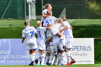 2021-10-02 - Esultanza Sampdoria - ACF FIORENTINA VS UC SAMPDORIA - ITALIAN SERIE A WOMEN - SOCCER