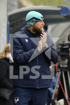 2021-12-04 - Matteo Pachera of Hellas Verona during the 10th day of the Serie A Championship between S.S. Lazio Women and Hellas Verona Women at the stadio Mirko Fersini on 4th of December, 2021 in Formello, Italy. - LAZIO WOMEN VS HELLAS VERONA WOMEN - ITALIAN SERIE A WOMEN - SOCCER