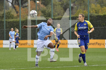 2021-12-04 - Ogonna Chukwudi of S.S. Lazio during the 10th day of the Serie A Championship between S.S. Lazio Women and Hellas Verona Women at the stadio Mirko Fersini on 4th of December, 2021 in Formello, Italy. - LAZIO WOMEN VS HELLAS VERONA WOMEN - ITALIAN SERIE A WOMEN - SOCCER