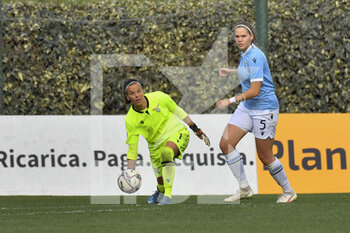 2021-12-04 - Stéphanie Öhrström of S.S. Lazio Women and Beatrix Fördős of S.S. Lazio Women during the 10th day of the Serie A Championship between S.S. Lazio Women and Hellas Verona Women at the stadio Mirko Fersini on 4th of December, 2021 in Formello, Italy. - LAZIO WOMEN VS HELLAS VERONA WOMEN - ITALIAN SERIE A WOMEN - SOCCER