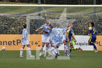 2021-12-04 - Adriana Martín Santamaria of S.S. Lazio Women during the 10th day of the Serie A Championship between S.S. Lazio Women and Hellas Verona Women at the stadio Mirko Fersini on 4th of December, 2021 in Formello, Italy. - LAZIO WOMEN VS HELLAS VERONA WOMEN - ITALIAN SERIE A WOMEN - SOCCER