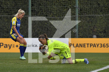 2021-12-04 - Stéphanie Öhrström of S.S. Lazio Women during the 10th day of the Serie A Championship between S.S. Lazio Women and Hellas Verona Women at the stadio Mirko Fersini on 4th of December, 2021 in Formello, Italy. - LAZIO WOMEN VS HELLAS VERONA WOMEN - ITALIAN SERIE A WOMEN - SOCCER