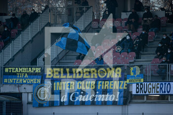 2021-12-05 - Internazionale FC supporter - AC MILAN VS INTER - FC INTERNAZIONALE - ITALIAN SERIE A WOMEN - SOCCER
