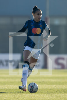 2021-12-05 - Kathellen Sousa Feitoza (FC Internazionale) in action - AC MILAN VS INTER - FC INTERNAZIONALE - ITALIAN SERIE A WOMEN - SOCCER