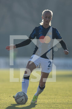 2021-12-05 - Anja Sonstevold (FC Internazionale) in action - AC MILAN VS INTER - FC INTERNAZIONALE - ITALIAN SERIE A WOMEN - SOCCER