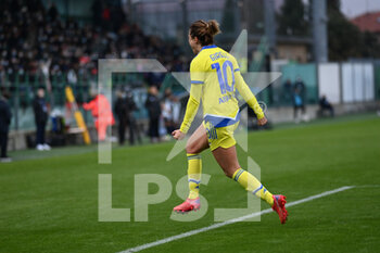 2021-12-04 - Girelli celebrating first goal - US SASSUOLO VS JUVENTUS FC - ITALIAN SERIE A WOMEN - SOCCER