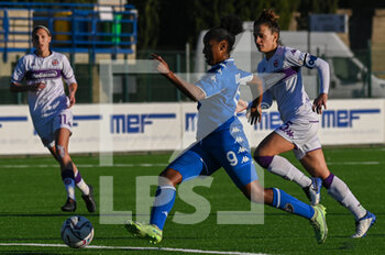 2021-12-12 - Chantè Domping (Empoli) against Alice Tortelli (Fiorentina) - EMPOLI LADIES VS ACF FIORENTINA - ITALIAN SERIE A WOMEN - SOCCER