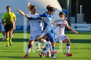 2021-12-12 - Francesca Vitale (Fiorentina) against Norma Cinotti (Empoli) - EMPOLI LADIES VS ACF FIORENTINA - ITALIAN SERIE A WOMEN - SOCCER