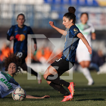 2021-12-11 - Ghoutia Karchouni (FC Internazionale) scores her side’s first goal - INTER - FC INTERNAZIONALE VS US SASSUOLO - ITALIAN SERIE A WOMEN - SOCCER