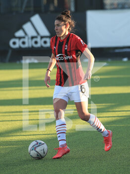 2021-12-12 - Laura Fusetti (AC Milan) - JUVENTUS FC VS AC MILAN - ITALIAN SERIE A WOMEN - SOCCER
