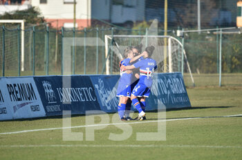 2021-12-11 - celebrates after scoring a goal - HELLAS VERONA WOMEN VS UC SAMPDORIA - ITALIAN SERIE A WOMEN - SOCCER