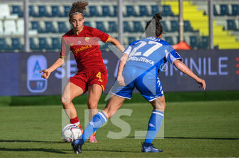 2021-08-28 - Angelica Soffia (AS Roma) contro Eleonora Binazzi (Empoli) - EMPOLI LADIES VS AS ROMA - ITALIAN SERIE A WOMEN - SOCCER