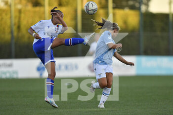 2021-08-29 - Andersen and Pisani during the Serie A match between SS LAZIO and UC SAMPDORIA at stadio Mirko Fersini Formello on August 29, 2021 in Formello, Italy. - SS LAZIO WOMEN VS US SAMPDORIA - ITALIAN SERIE A WOMEN - SOCCER