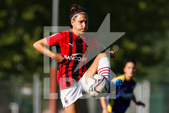 2021-08-29 - Veronica Boquete (AC Milan) in action - AC MILAN VS HELLAS VERONA WOMEN - ITALIAN SERIE A WOMEN - SOCCER