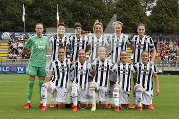 2021-10-02 - Juventus team during the Women Serie A match between AS Roma and Juventus at Tre Fontane Stadium on October 02, 2021 in Rome, Italy.  - ROMA WOMEN VS JUVENTUS FEMMINILE - ITALIAN SERIE A WOMEN - SOCCER