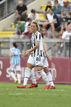 2021-10-02 - Martina Rosucci of Juventus Women  in action during the Women Serie A match between AS Roma and Juventus at Tre Fontane Stadium on October 02, 2021 in Rome, Italy.  - ROMA WOMEN VS JUVENTUS FEMMINILE - ITALIAN SERIE A WOMEN - SOCCER