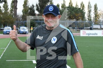 2021-11-13 - allenatore del Napoli  Pistolesi - NAPOLI FEMMINILE VS US SASSUOLO - ITALIAN SERIE A WOMEN - SOCCER