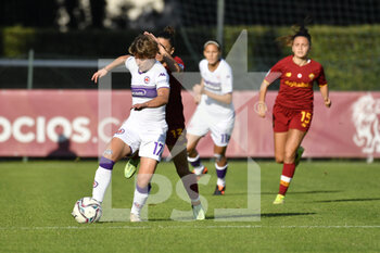 2021-11-13 - Margherita Monnecchi of ACF Fiorentina during the Serie A match between A.S. Roma Women and ACF Fiorentina Femmile at the stadio Tre Fontane on 14th of November, 2021 in Rome, Italy. - AS ROMA WOMEN VS ACF FIORENTINA - ITALIAN SERIE A WOMEN - SOCCER