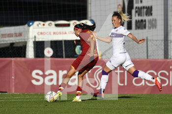 2021-11-13 - Andressa Alves of AS Roma Women during the Serie A match between A.S. Roma Women and ACF Fiorentina Femmile at the stadio Tre Fontane on 14th of November, 2021 in Rome, Italy. - AS ROMA WOMEN VS ACF FIORENTINA - ITALIAN SERIE A WOMEN - SOCCER