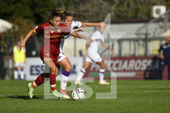 2021-11-13 - Elisa Bartoli of AS Roma Women during the Serie A match between A.S. Roma Women and ACF Fiorentina Femmile at the stadio Tre Fontane on 14th of November, 2021 in Rome, Italy. - AS ROMA WOMEN VS ACF FIORENTINA - ITALIAN SERIE A WOMEN - SOCCER
