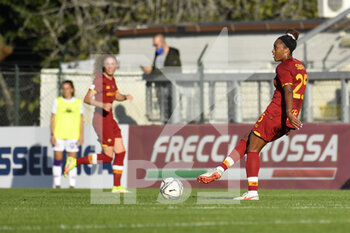 2021-11-13 - Allyson Swaby of AS Roma Women during the Serie A match between A.S. Roma Women and ACF Fiorentina Femmile at the stadio Tre Fontane on 14th of November, 2021 in Rome, Italy. - AS ROMA WOMEN VS ACF FIORENTINA - ITALIAN SERIE A WOMEN - SOCCER