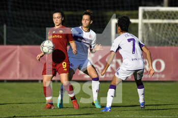 2021-11-13 - Valeria Pirone of AS Roma Women during the Serie A match between A.S. Roma Women and ACF Fiorentina Femmile at the stadio Tre Fontane on 14th of November, 2021 in Rome, Italy. - AS ROMA WOMEN VS ACF FIORENTINA - ITALIAN SERIE A WOMEN - SOCCER