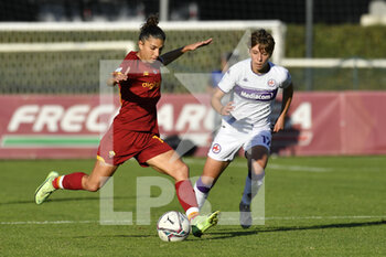 2021-11-13 - Elisa Bartoli of AS Roma Women during the Serie A match between A.S. Roma Women and ACF Fiorentina Femmile at the stadio Tre Fontane on 14th of November, 2021 in Rome, Italy. - AS ROMA WOMEN VS ACF FIORENTINA - ITALIAN SERIE A WOMEN - SOCCER