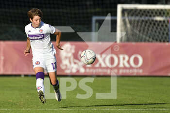 2021-11-13 - Margherita Monnecchi of ACF Fiorentina during the Serie A match between A.S. Roma Women and ACF Fiorentina Femmile at the stadio Tre Fontane on 14th of November, 2021 in Rome, Italy. - AS ROMA WOMEN VS ACF FIORENTINA - ITALIAN SERIE A WOMEN - SOCCER