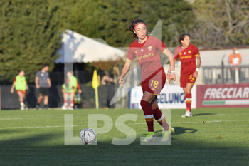 2021-11-13 - Benedetta Glionna of AS Roma Women during the Serie A match between A.S. Roma Women and ACF Fiorentina Femmile at the stadio Tre Fontane on 14th of November, 2021 in Rome, Italy. - AS ROMA WOMEN VS ACF FIORENTINA - ITALIAN SERIE A WOMEN - SOCCER