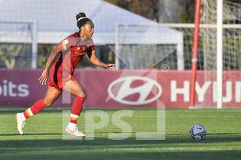 2021-11-13 - Allyson Swaby of AS Roma Women during the Serie A match between A.S. Roma Women and ACF Fiorentina Femmile at the stadio Tre Fontane on 14th of November, 2021 in Rome, Italy. - AS ROMA WOMEN VS ACF FIORENTINA - ITALIAN SERIE A WOMEN - SOCCER