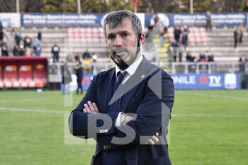 2021-11-13 - Alessandro Spugna of AS Roma Women during the Serie A match between A.S. Roma Women and ACF Fiorentina Femmile at the stadio Tre Fontane on 14th of November, 2021 in Rome, Italy. - AS ROMA WOMEN VS ACF FIORENTINA - ITALIAN SERIE A WOMEN - SOCCER