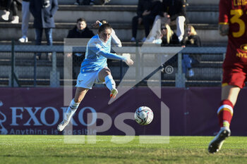 2021-12-12 - Noemi Visentin of S.S. Lazio Women during the 11th day of the Serie A Championship between A.S. Roma Women and S.S. Lazio Women at the stadio Tre Fontane on 12th of December, 2021 in Rome, Italy. - AS ROMA VS LAZIO WOMEN - ITALIAN SERIE A WOMEN - SOCCER