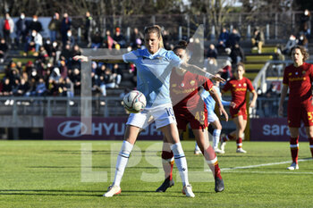 2021-12-12 - Adriana Martín Santamaria of S.S. Lazio Women during the 11th day of the Serie A Championship between A.S. Roma Women and S.S. Lazio Women at the stadio Tre Fontane on 12th of December, 2021 in Rome, Italy. - AS ROMA VS LAZIO WOMEN - ITALIAN SERIE A WOMEN - SOCCER